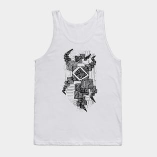 spiraling lines Tank Top